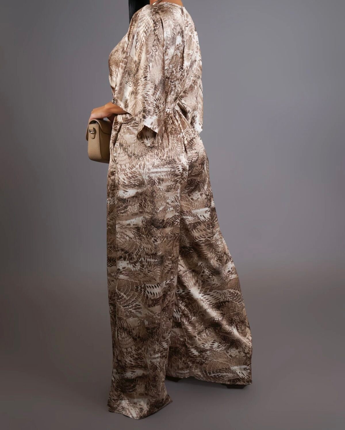 Cream Jumpsuit - Image 2