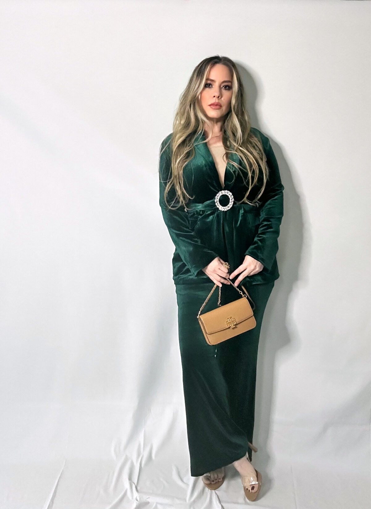 Belted Jacket Trousers Set - Image 4