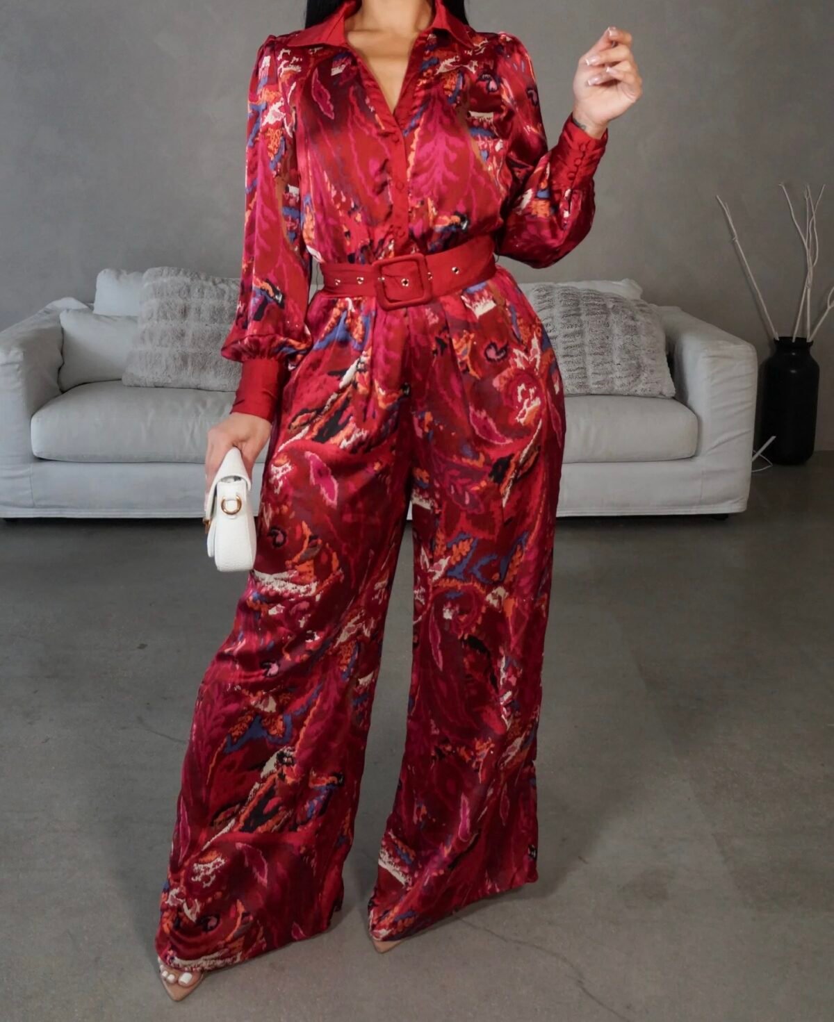 Jumpsuit Rojo