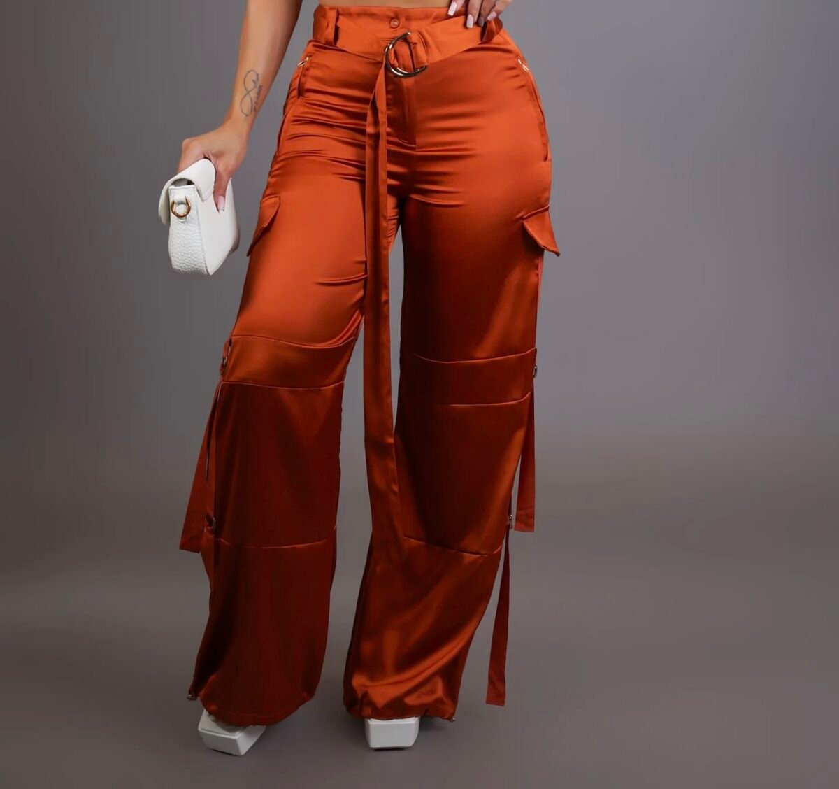 Cargo Pants Orange