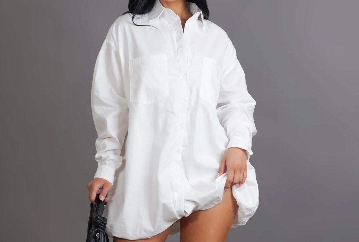 White Shirt Dress