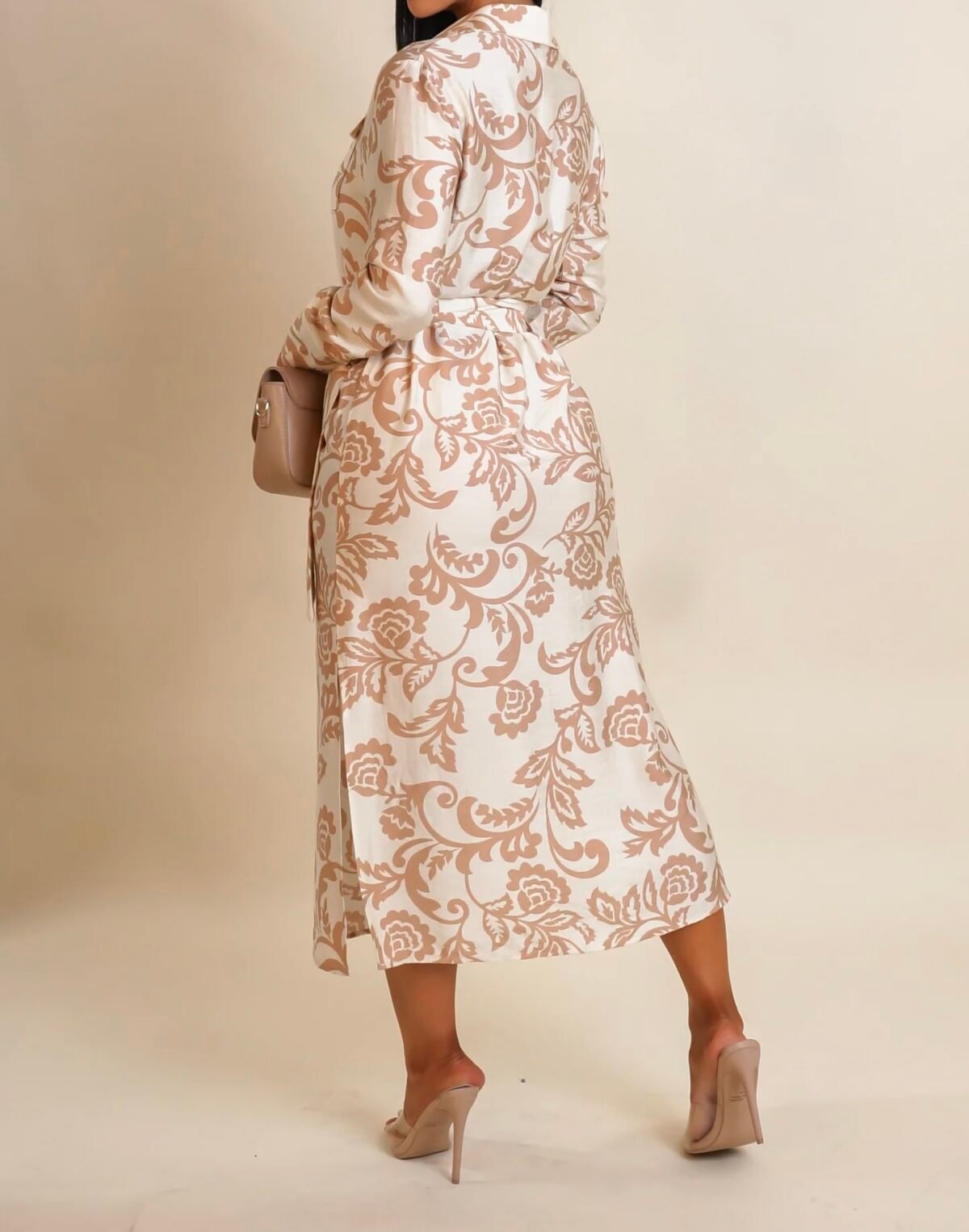 Dream Floral Midi Dress - Image 2