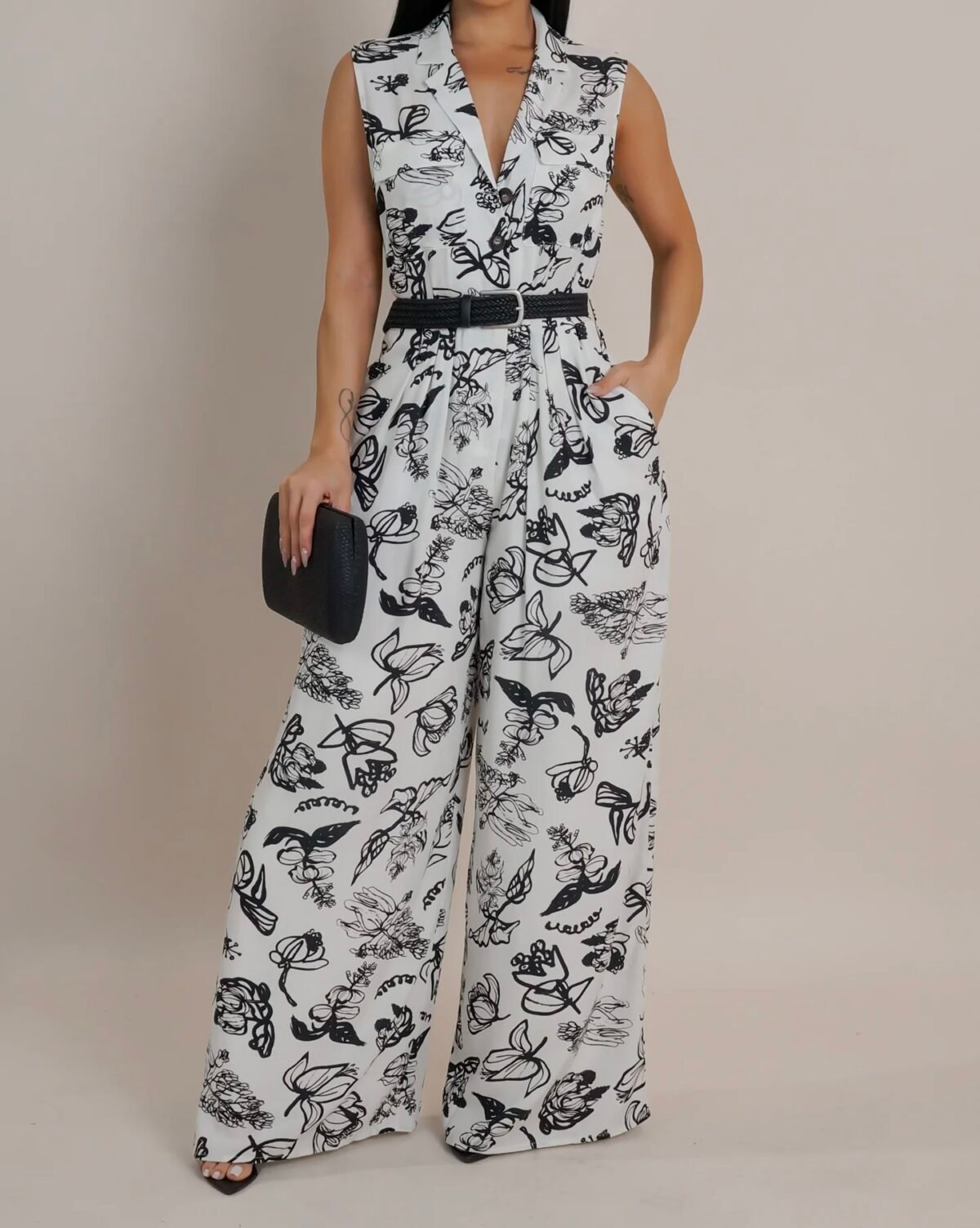 Floral Jumpsuit